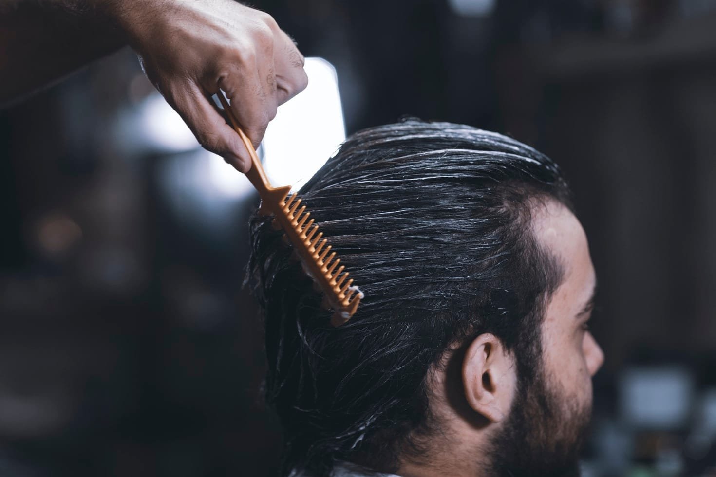 combing-hair